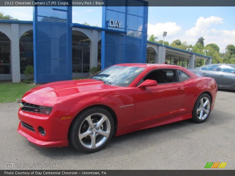 Victory Red / Black 2013 Chevrolet Camaro LT/RS Coupe