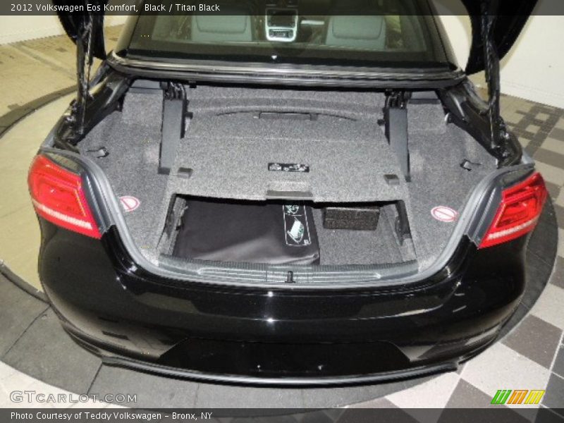 Black / Titan Black 2012 Volkswagen Eos Komfort