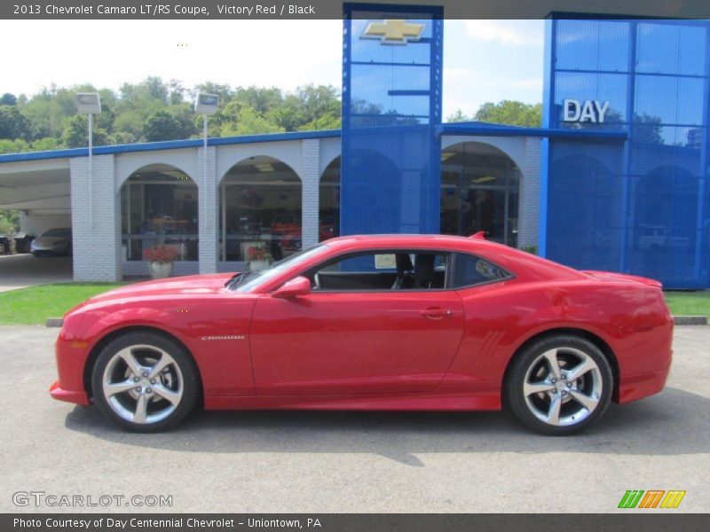 Victory Red / Black 2013 Chevrolet Camaro LT/RS Coupe