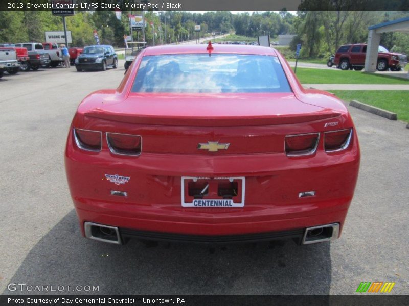 Victory Red / Black 2013 Chevrolet Camaro LT/RS Coupe
