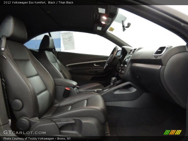 Black / Titan Black 2012 Volkswagen Eos Komfort