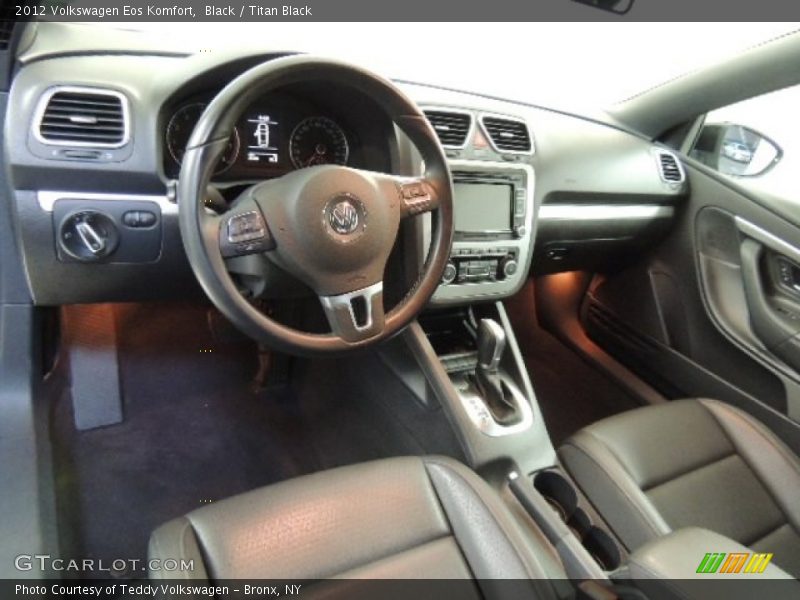 Black / Titan Black 2012 Volkswagen Eos Komfort