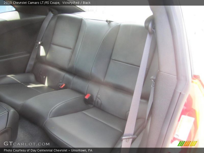 Rear Seat of 2013 Camaro LT/RS Coupe