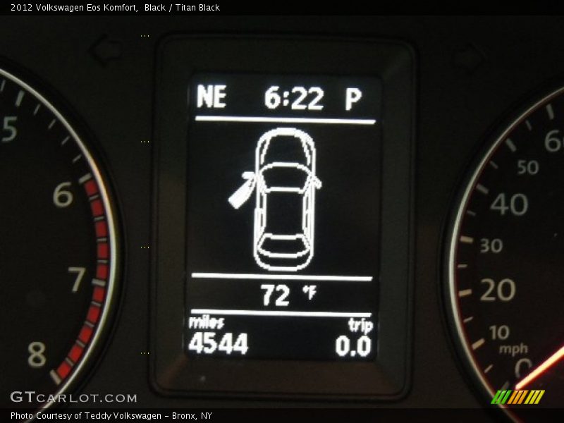 Black / Titan Black 2012 Volkswagen Eos Komfort