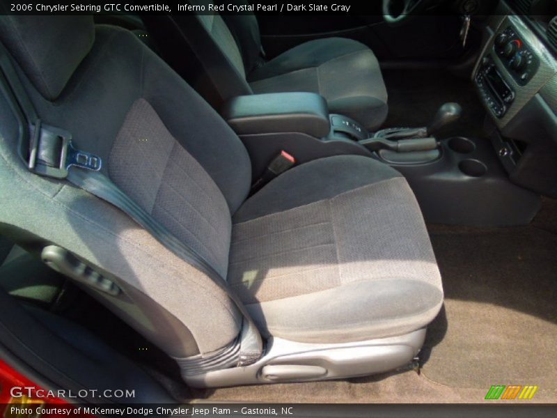 Inferno Red Crystal Pearl / Dark Slate Gray 2006 Chrysler Sebring GTC Convertible
