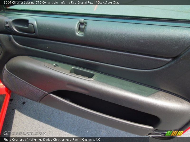 Inferno Red Crystal Pearl / Dark Slate Gray 2006 Chrysler Sebring GTC Convertible