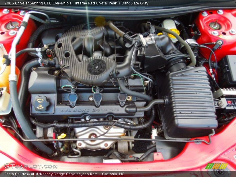  2006 Sebring GTC Convertible Engine - 2.7 Liter DOHC 24-Valve V6