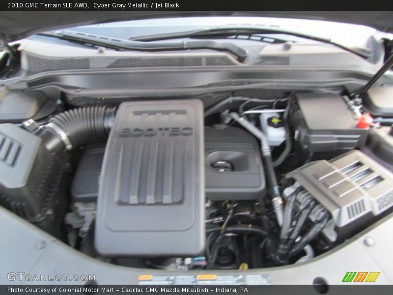 Cyber Gray Metallic / Jet Black 2010 GMC Terrain SLE AWD