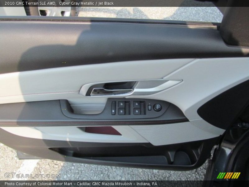 Cyber Gray Metallic / Jet Black 2010 GMC Terrain SLE AWD