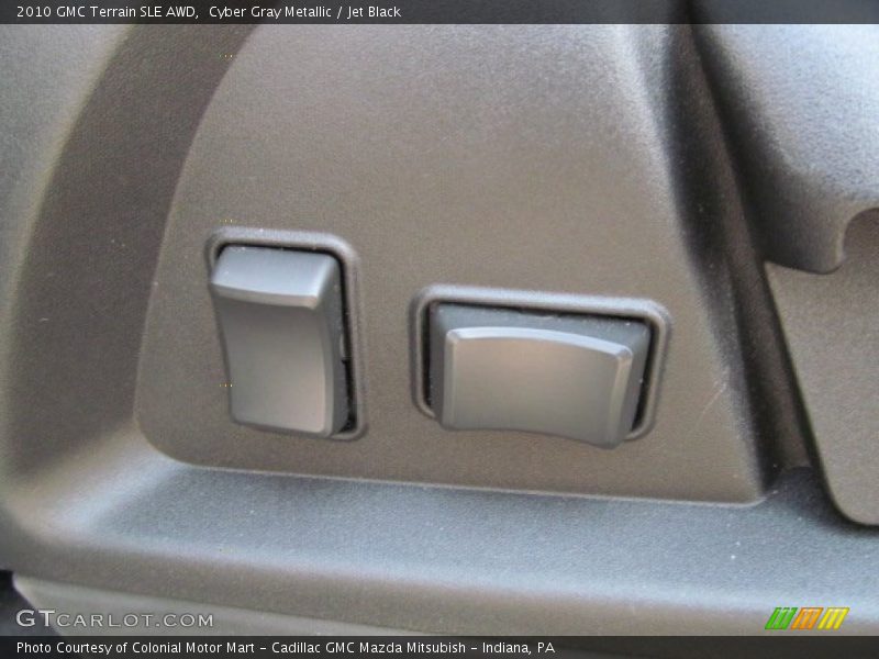 Cyber Gray Metallic / Jet Black 2010 GMC Terrain SLE AWD