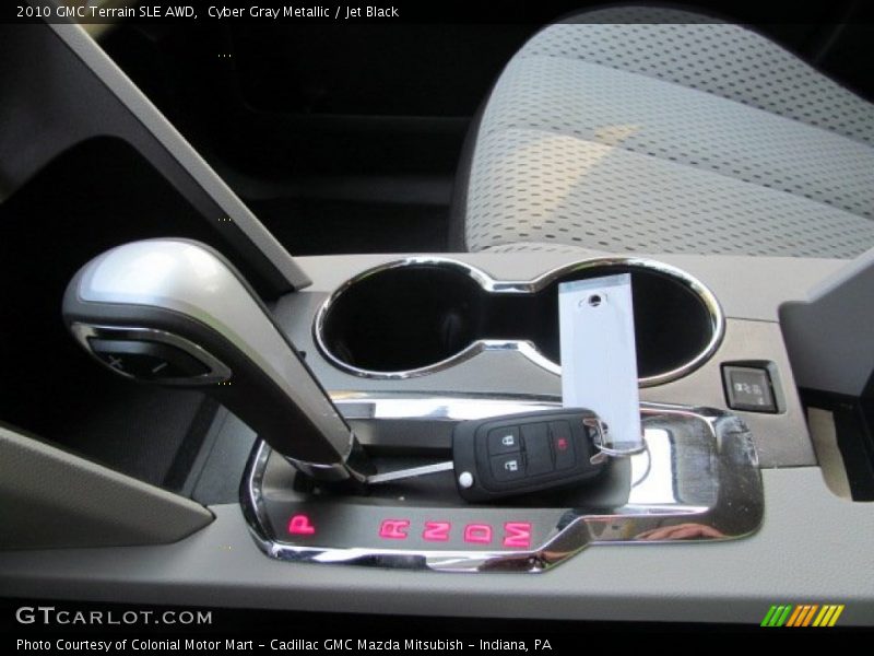Cyber Gray Metallic / Jet Black 2010 GMC Terrain SLE AWD