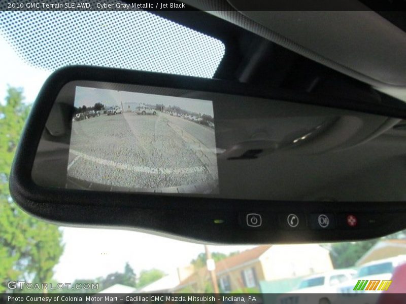 Cyber Gray Metallic / Jet Black 2010 GMC Terrain SLE AWD