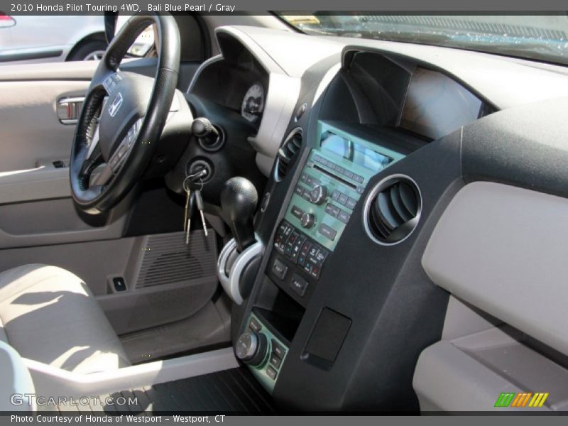 Bali Blue Pearl / Gray 2010 Honda Pilot Touring 4WD