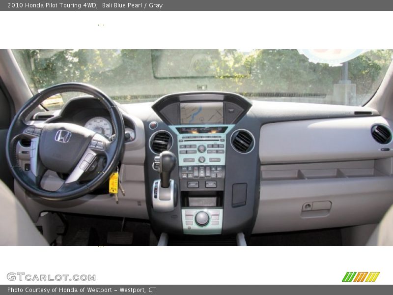 Bali Blue Pearl / Gray 2010 Honda Pilot Touring 4WD