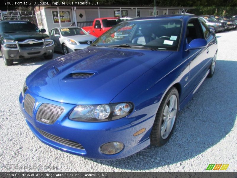 Impulse Blue Metallic / Blue 2005 Pontiac GTO Coupe