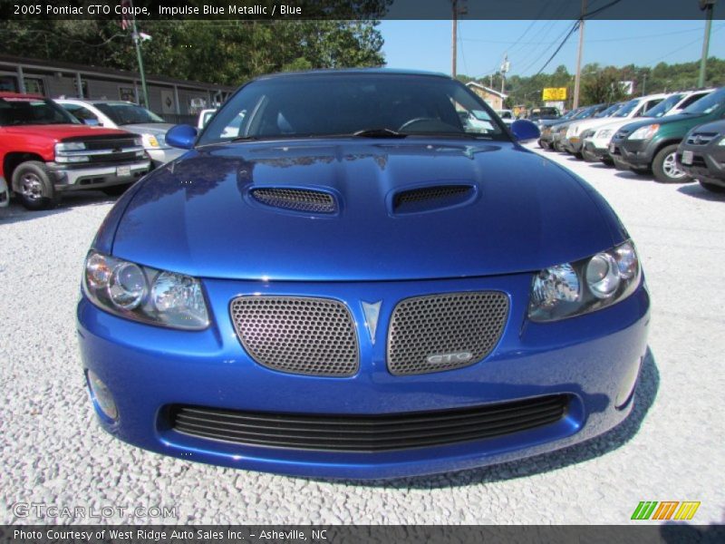 Impulse Blue Metallic / Blue 2005 Pontiac GTO Coupe