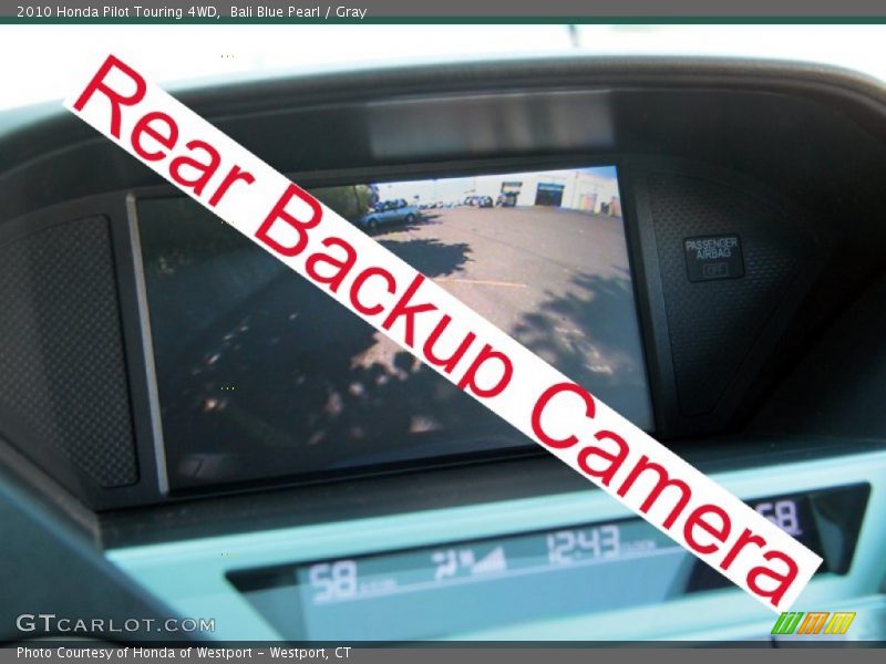 Bali Blue Pearl / Gray 2010 Honda Pilot Touring 4WD