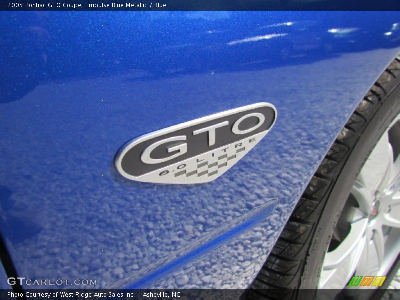  2005 GTO Coupe Logo