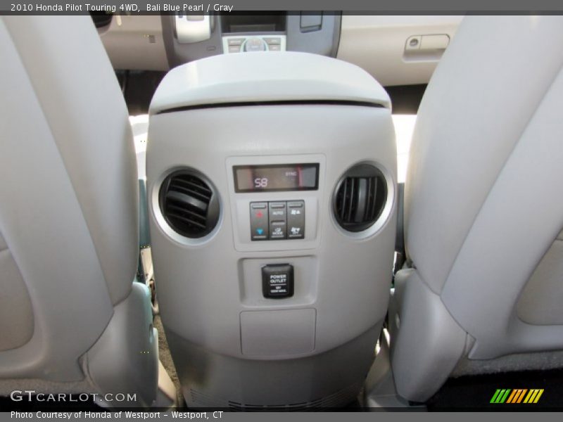 Bali Blue Pearl / Gray 2010 Honda Pilot Touring 4WD