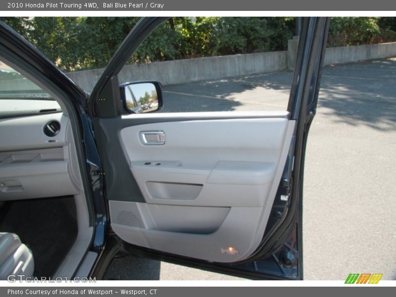 Bali Blue Pearl / Gray 2010 Honda Pilot Touring 4WD
