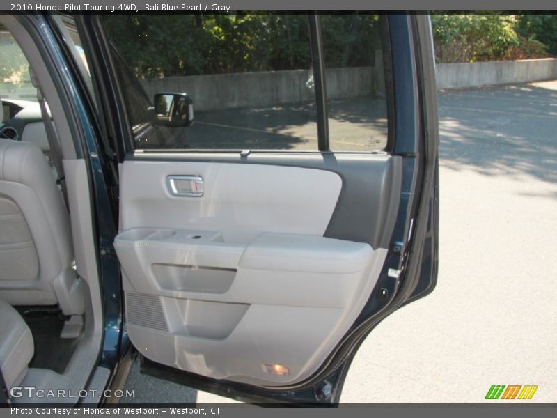 Bali Blue Pearl / Gray 2010 Honda Pilot Touring 4WD