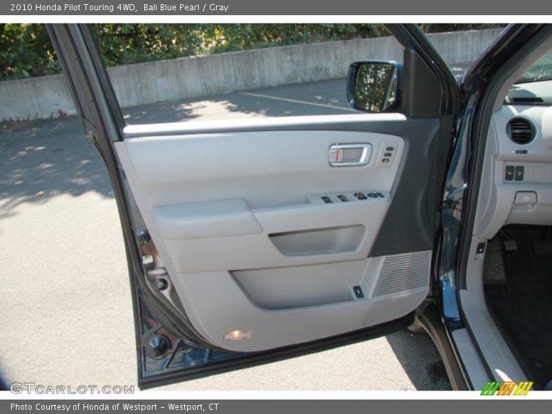 Bali Blue Pearl / Gray 2010 Honda Pilot Touring 4WD