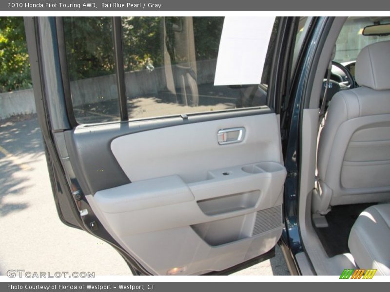 Bali Blue Pearl / Gray 2010 Honda Pilot Touring 4WD