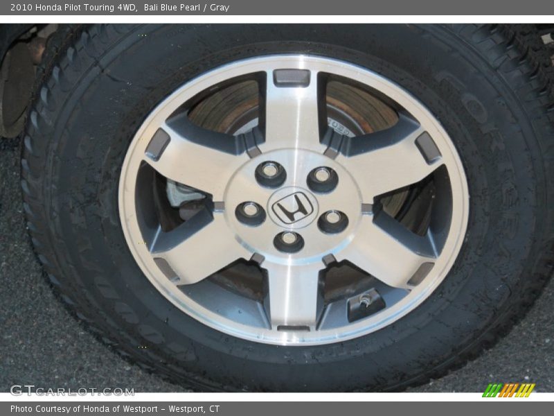 Bali Blue Pearl / Gray 2010 Honda Pilot Touring 4WD