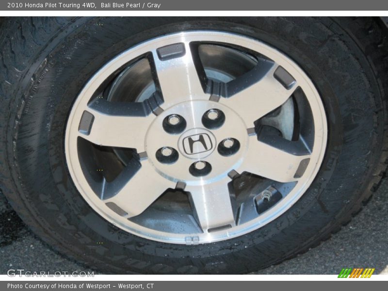 Bali Blue Pearl / Gray 2010 Honda Pilot Touring 4WD