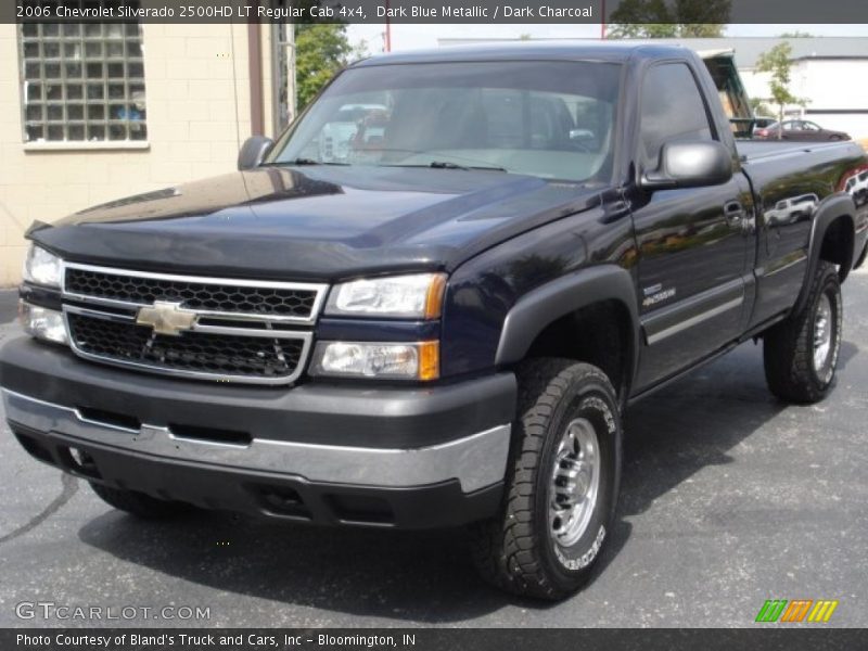 Dark Blue Metallic / Dark Charcoal 2006 Chevrolet Silverado 2500HD LT Regular Cab 4x4
