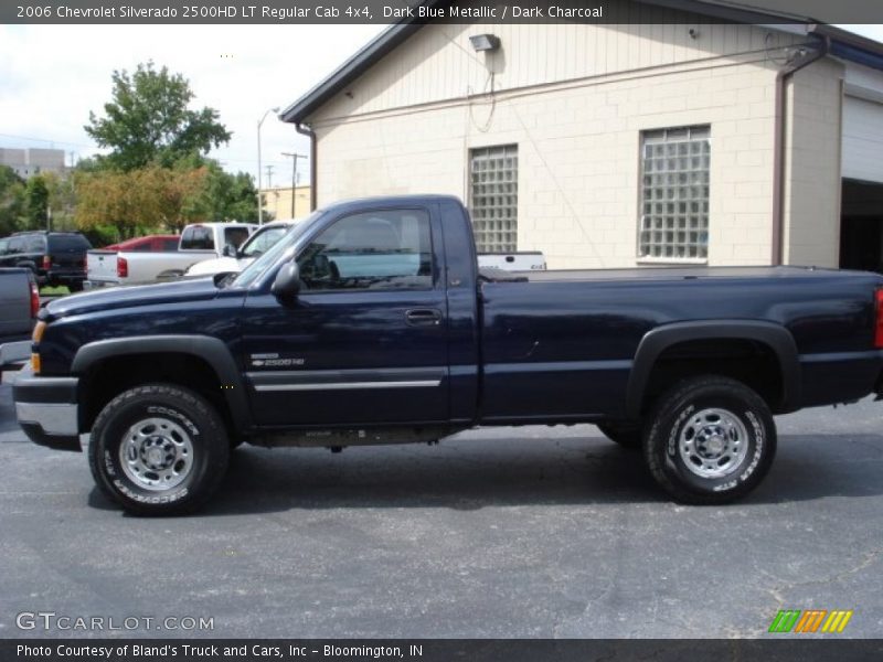 Dark Blue Metallic / Dark Charcoal 2006 Chevrolet Silverado 2500HD LT Regular Cab 4x4