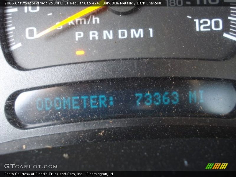 Dark Blue Metallic / Dark Charcoal 2006 Chevrolet Silverado 2500HD LT Regular Cab 4x4