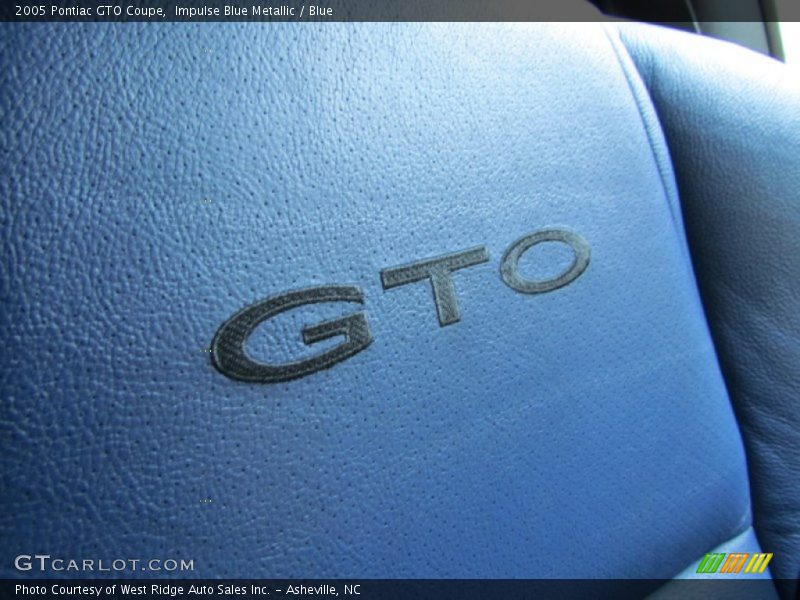  2005 GTO Coupe Logo