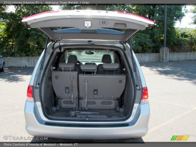 Alabaster Silver Metallic / Gray 2010 Honda Odyssey EX-L