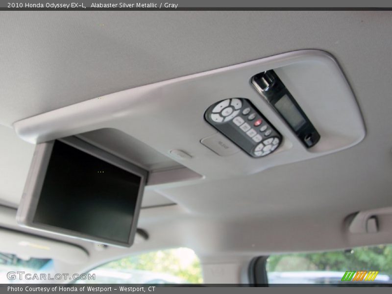 Alabaster Silver Metallic / Gray 2010 Honda Odyssey EX-L