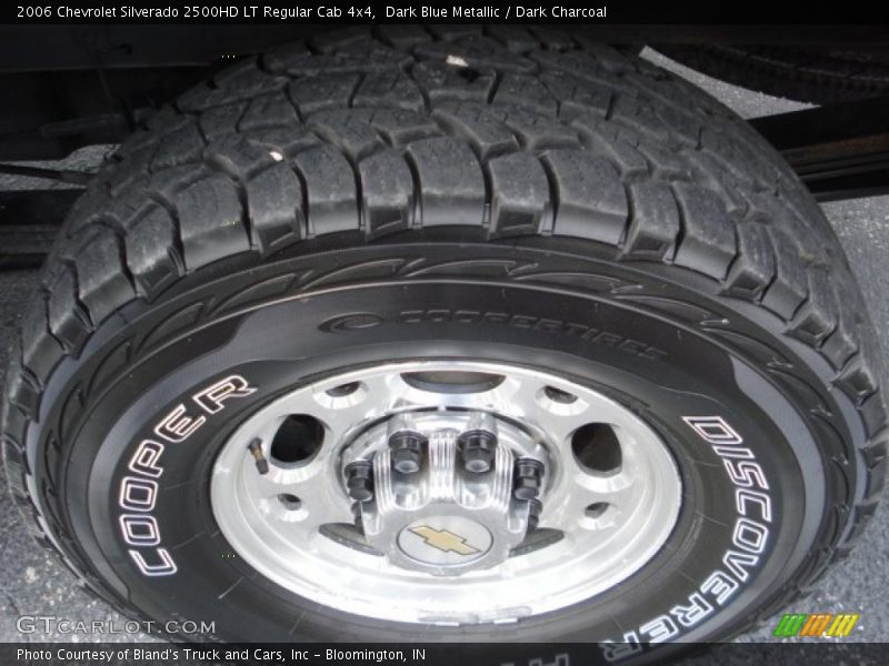 Dark Blue Metallic / Dark Charcoal 2006 Chevrolet Silverado 2500HD LT Regular Cab 4x4
