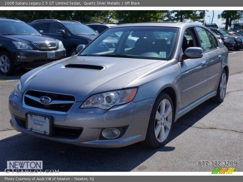 Quartz Silver Metallic / Off Black 2008 Subaru Legacy 2.5 GT Limited Sedan