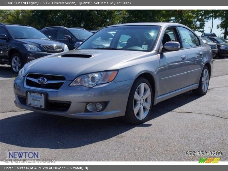 Quartz Silver Metallic / Off Black 2008 Subaru Legacy 2.5 GT Limited Sedan