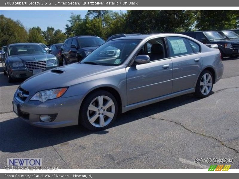 Quartz Silver Metallic / Off Black 2008 Subaru Legacy 2.5 GT Limited Sedan
