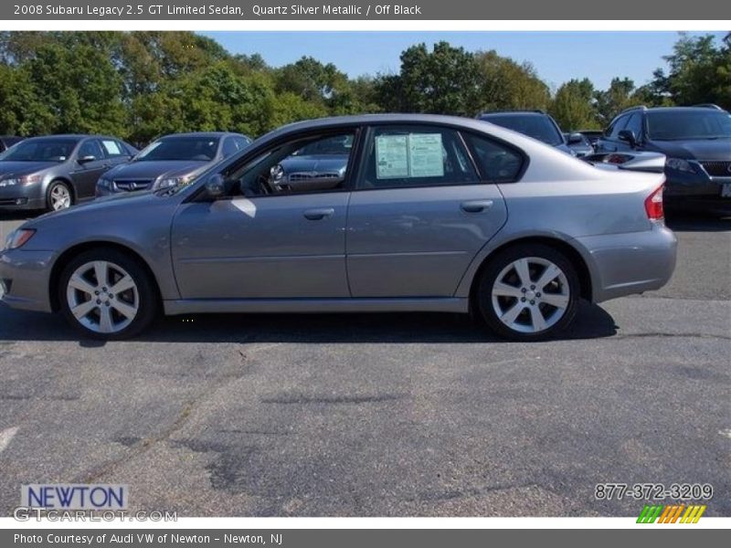 Quartz Silver Metallic / Off Black 2008 Subaru Legacy 2.5 GT Limited Sedan