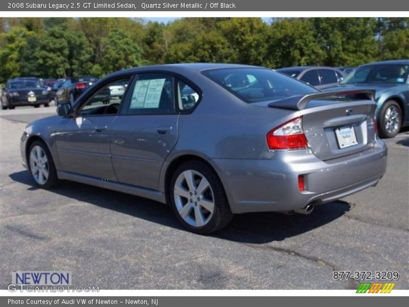Quartz Silver Metallic / Off Black 2008 Subaru Legacy 2.5 GT Limited Sedan