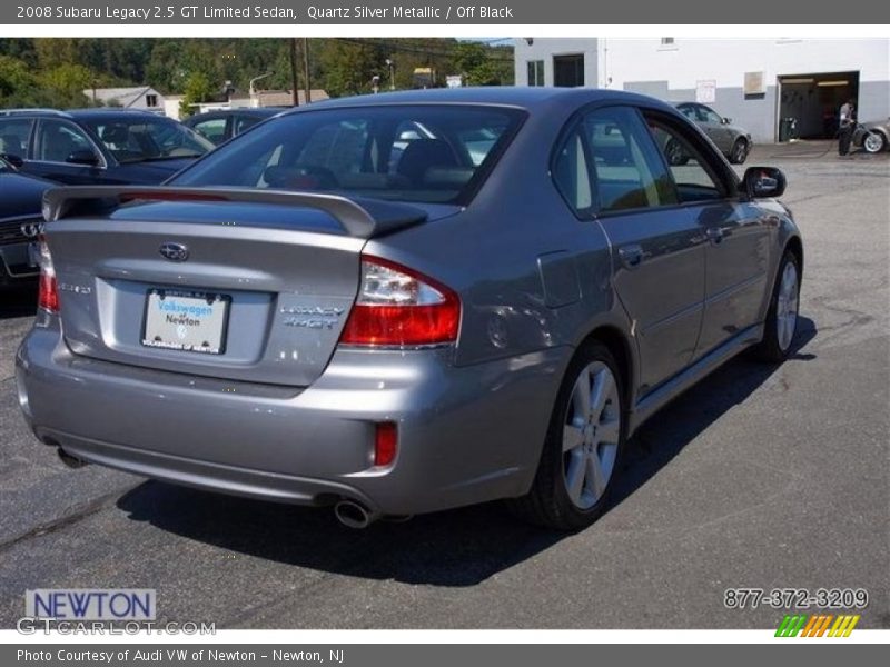 Quartz Silver Metallic / Off Black 2008 Subaru Legacy 2.5 GT Limited Sedan