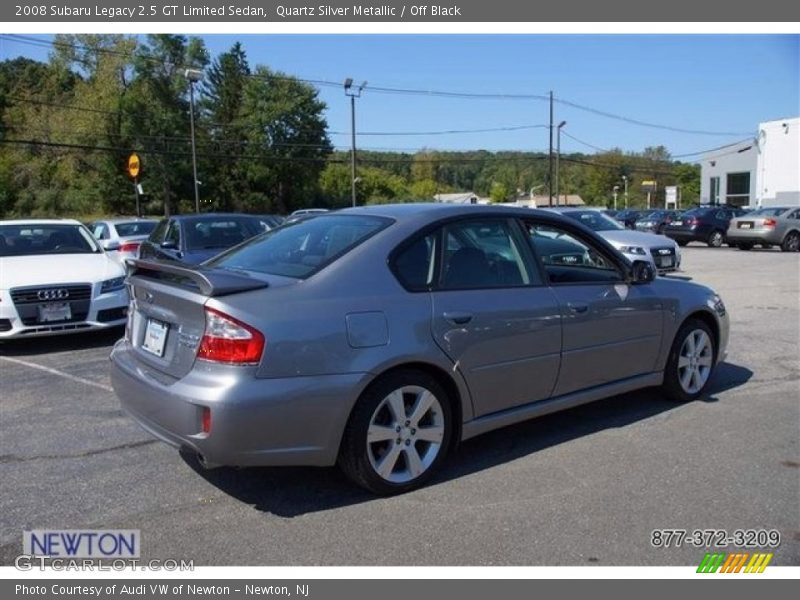 Quartz Silver Metallic / Off Black 2008 Subaru Legacy 2.5 GT Limited Sedan