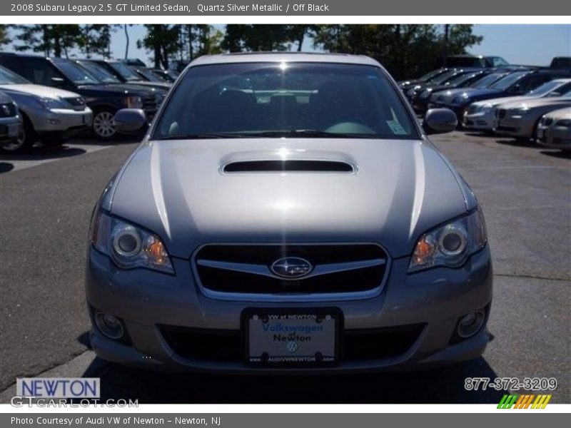 Quartz Silver Metallic / Off Black 2008 Subaru Legacy 2.5 GT Limited Sedan