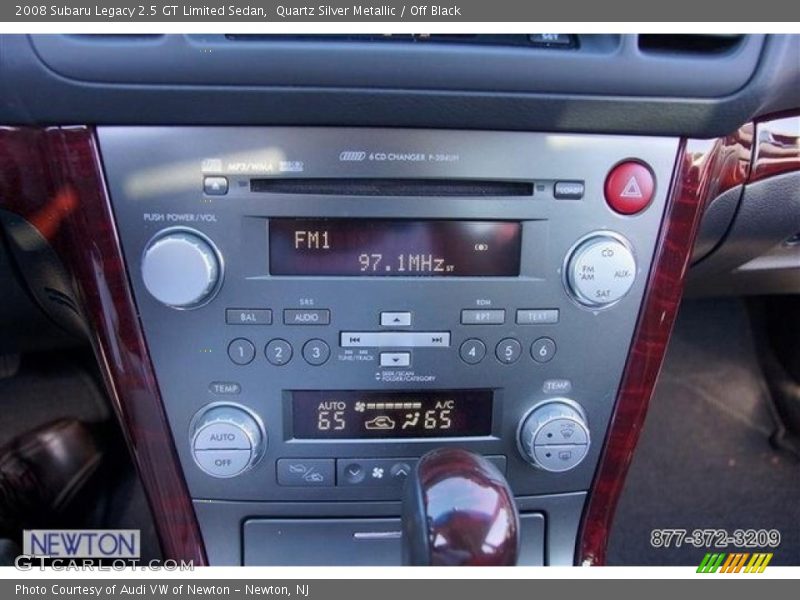 Quartz Silver Metallic / Off Black 2008 Subaru Legacy 2.5 GT Limited Sedan