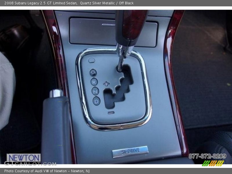 Quartz Silver Metallic / Off Black 2008 Subaru Legacy 2.5 GT Limited Sedan