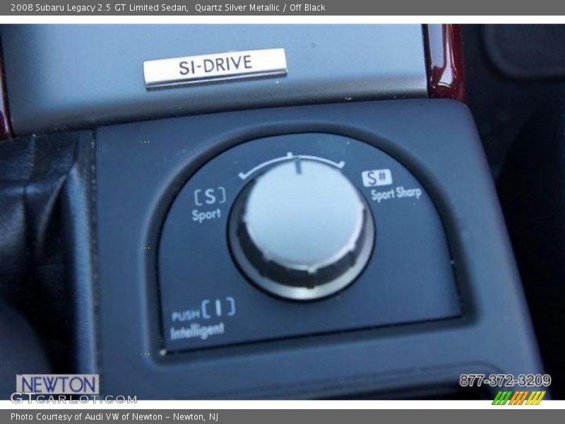 Quartz Silver Metallic / Off Black 2008 Subaru Legacy 2.5 GT Limited Sedan