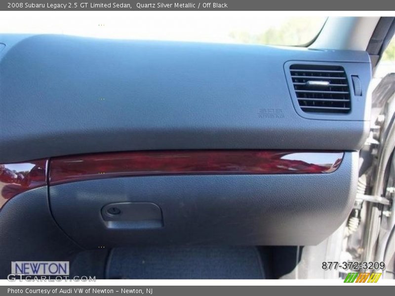 Quartz Silver Metallic / Off Black 2008 Subaru Legacy 2.5 GT Limited Sedan