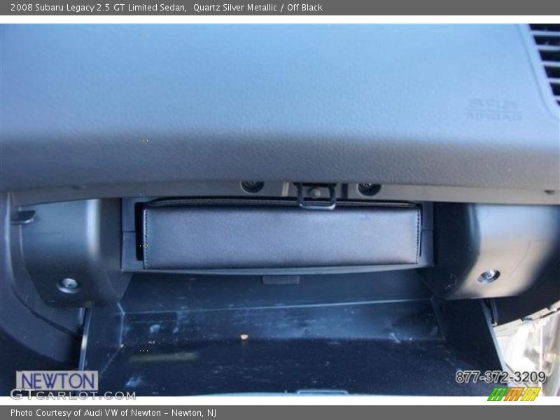Quartz Silver Metallic / Off Black 2008 Subaru Legacy 2.5 GT Limited Sedan