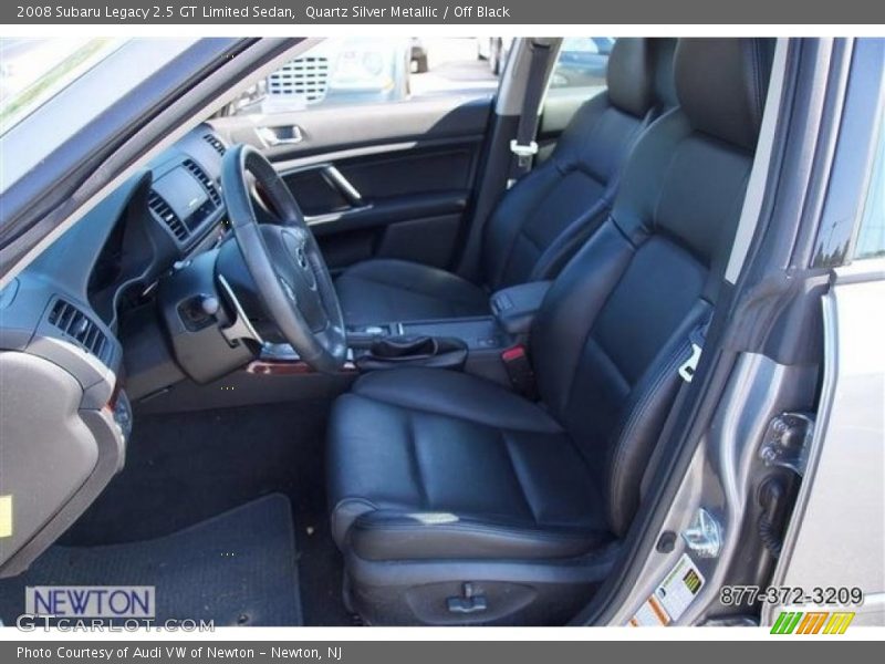 Quartz Silver Metallic / Off Black 2008 Subaru Legacy 2.5 GT Limited Sedan